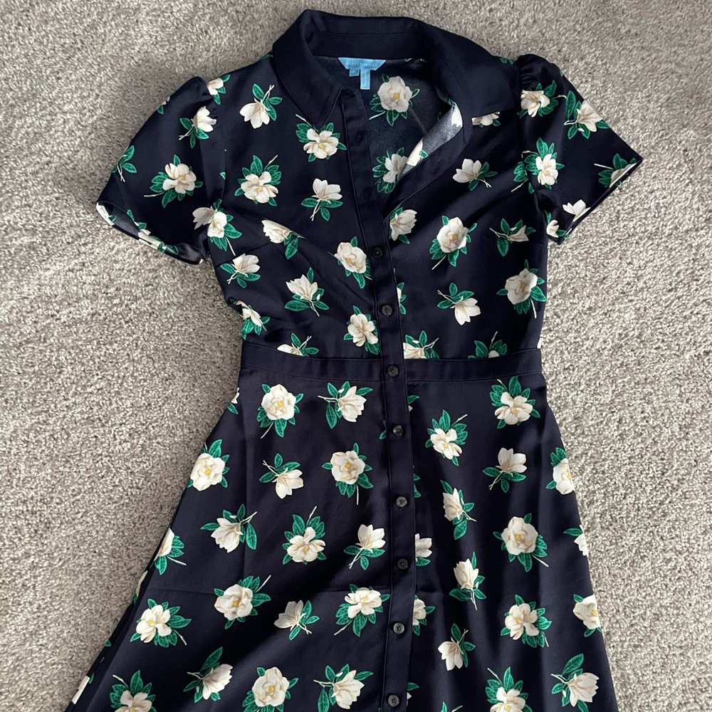 Faith Shirt Dress in Magnolia
